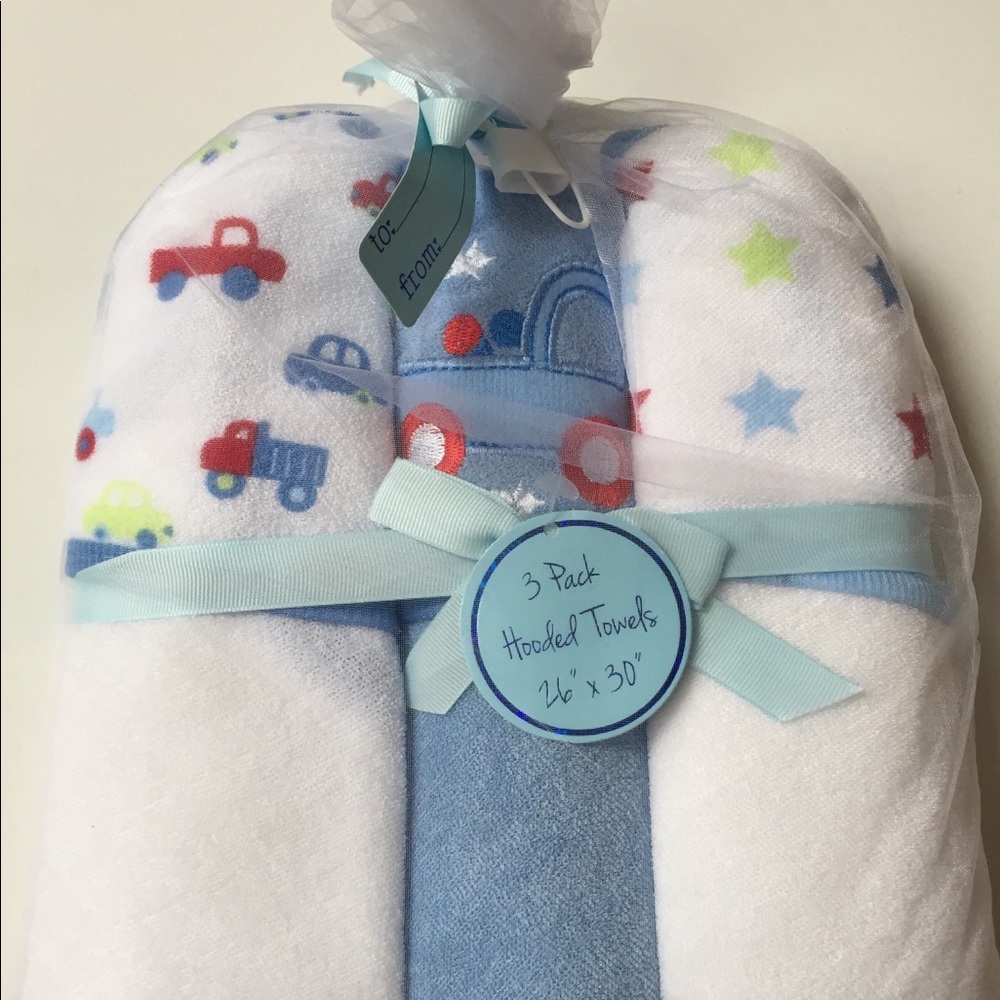 Baby Kiss Hooded Bath Towels
